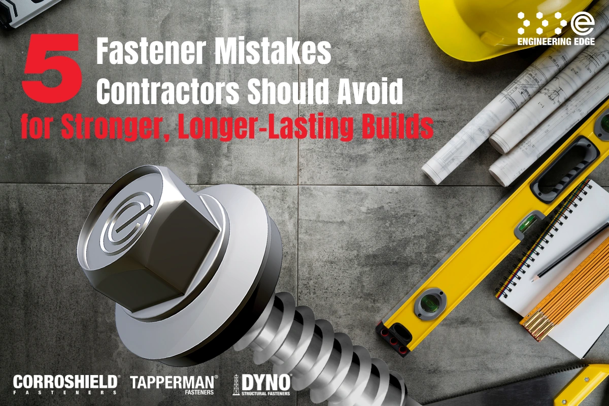 5 Common Fastener Mistakes Contractors Make And How to Avoid Them