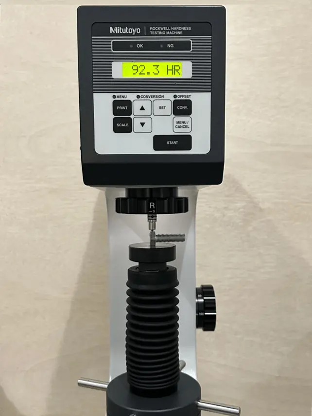 Rockwell Hardness Test