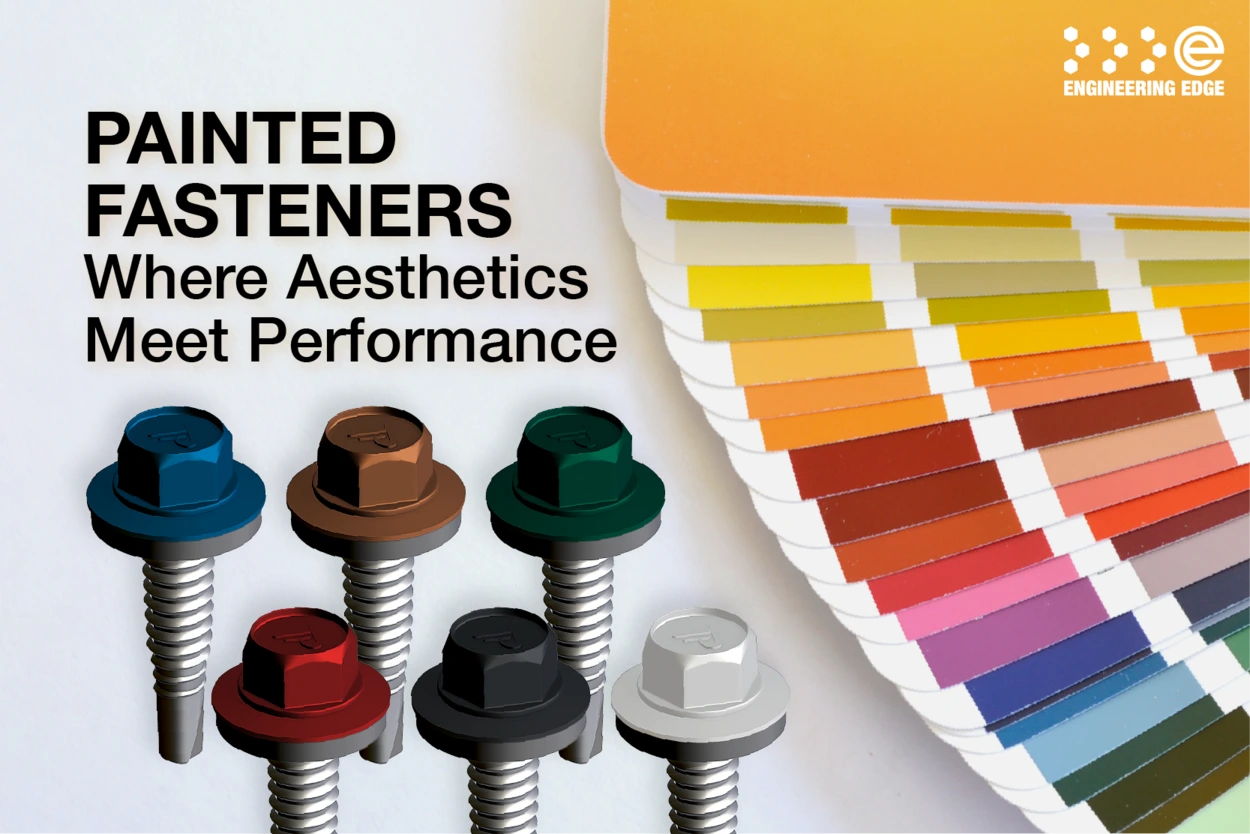 Painted Fasteners: Where Aesthetics Meet Performance